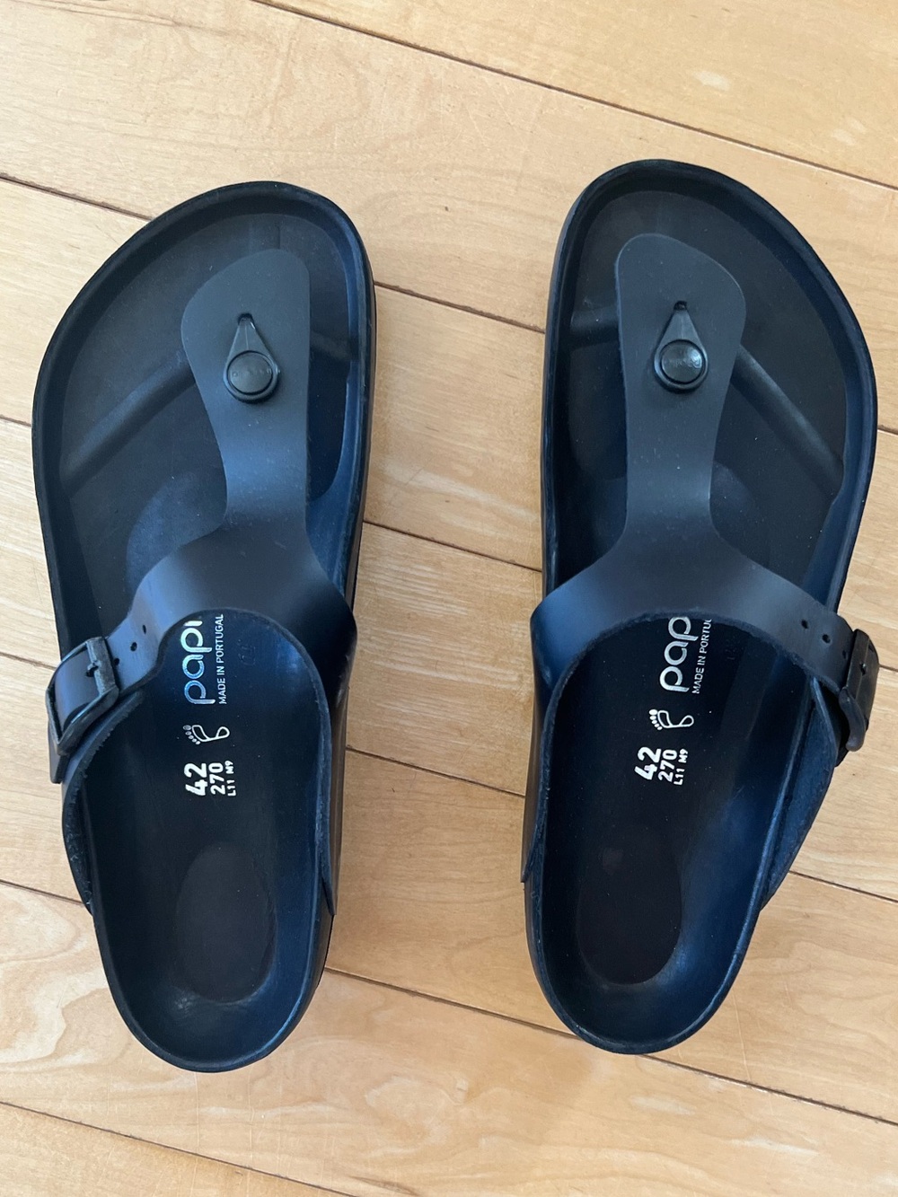 Papillio Gizeh Platform Leather size 42